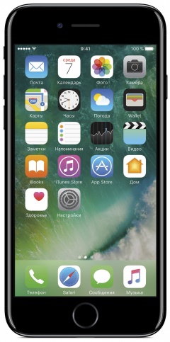 Смартфон Apple iPhone 7 / '' / 2 ГБ / 128 ГБ / Черный photo 3