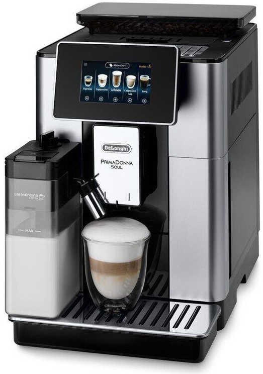 Aparat de cafea Delonghi ECAM610.55.SB photo Aparat de cafea Delonghi ECAM610.55.SB photo