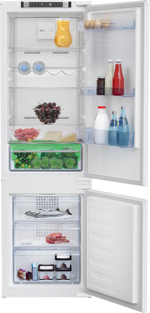 Холодильник двухдверный Beko BCNA275E31SN / 254 л / 177.5 см / F / Белый photo 1 Холодильник двухдверный Beko BCNA275E31SN / 254 л / 177.5 см / F / Белый photo 1