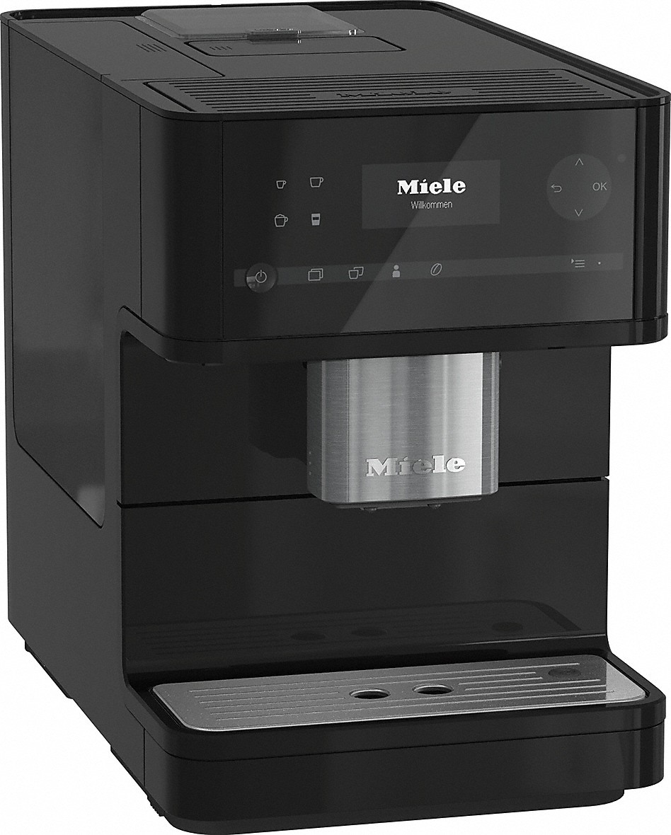 Aparat de cafea Miele CM6150 Obsidian black photo Aparat de cafea Miele CM6150 Obsidian black photo