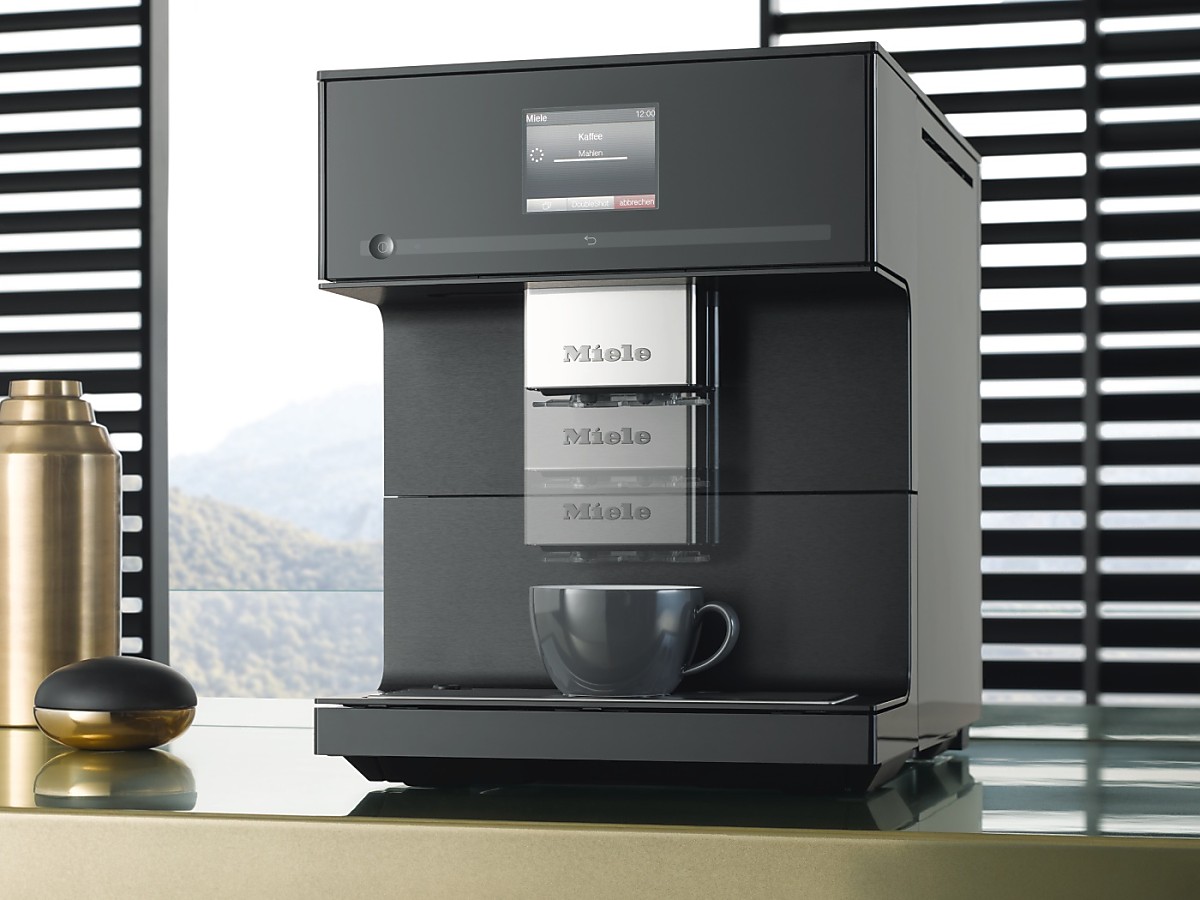 Кофемашина Эспрессо Miele CM7750 Obsidian black / 15 бар / Эспрессо photo 4