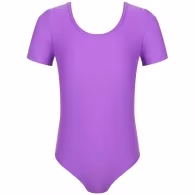 Купальник гимнастический короткий рукав Grace Dance Gymnastic leotard short sleeve