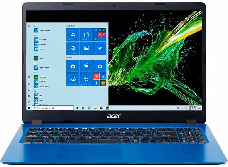 Laptop Acer A3155631T6, Core i3, 4 GB GB, Linux, Albastru 
