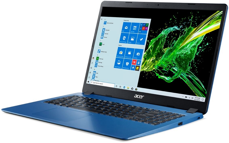 Laptop Acer Personal Aspire 3 A3155631T6 15.6” / 4 GB / 256 GB / Core i3 / UHD Graphics G1  / Albastru photo 8