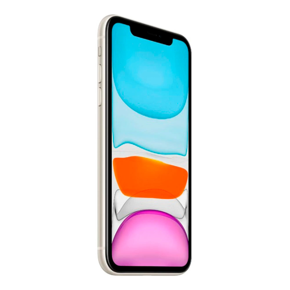 Smartphone Apple iPhone 11 / 6.1'' / 4 GB / 128 GB / Alb photo 2