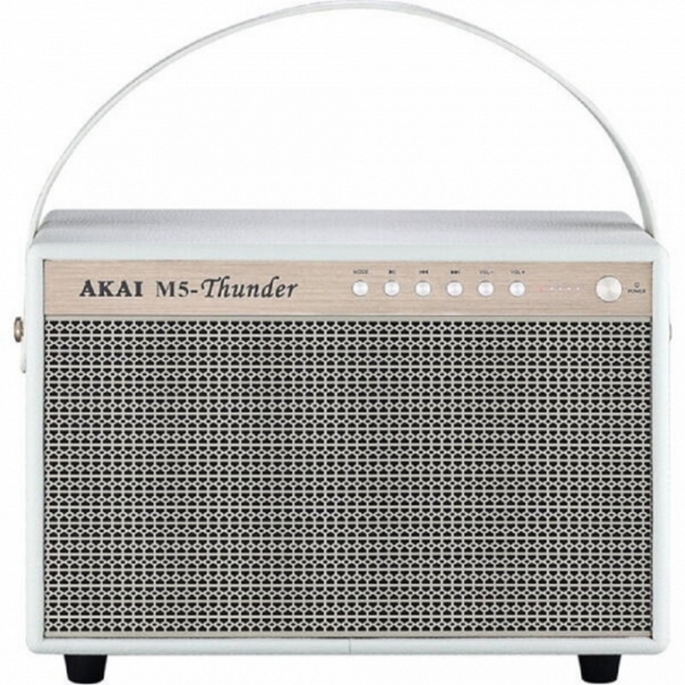 Портативная колонка Akai M5 TUNDER Серый photo 1 Портативная колонка Akai M5 TUNDER Серый photo 1