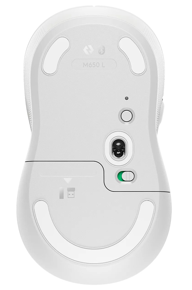 Беспроводная мышь Logitech M650 L White Белый / Оптическая / Белый photo 3