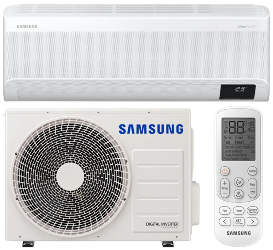 Aparat de aer conditionat Samsung AR12BXFAMWKNUA 12000 BTU / 35 m2 / Invertor / Wi-Fi R32 / A++ photo 1