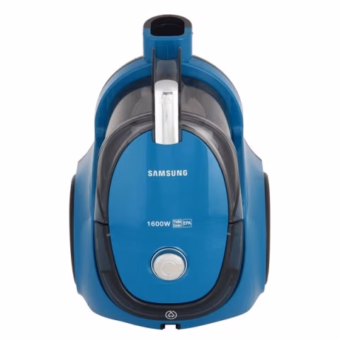 Пылесос с контейнером Samsung VC16BSNMAUB, 1600 Вт, 83 дБ, Голубой 