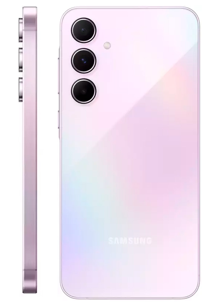 Смартфон Samsung Galaxy A55 / 6.6'' / 8 ГБ / 256 ГБ / Розово-фиолетовый photo 4