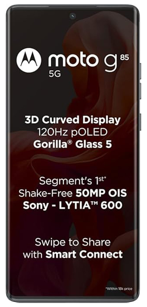 Смартфон Motorola Moto G85 / 6.67'' / 12 ГБ / 256 ГБ / Blue photo 2