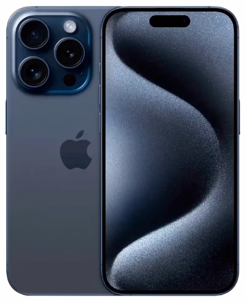Smartphone Apple iPhone 15 Pro 128GB Blue Titanium 