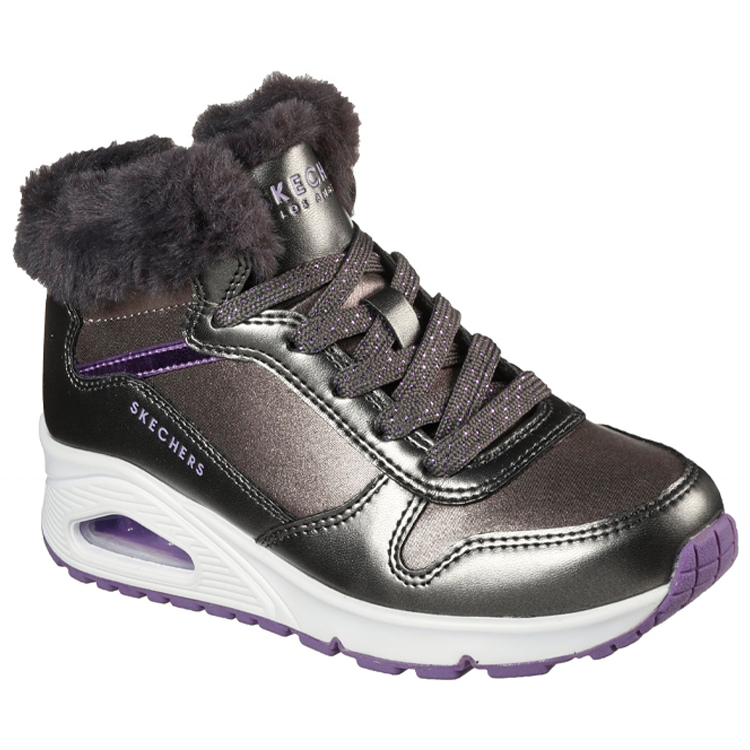Ghete Skechers UNO -COZYON AIR / 36.5 cm / Gri photo 4