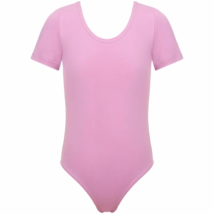Купальник гимнастический короткий рукав Grace Dance Leotard 