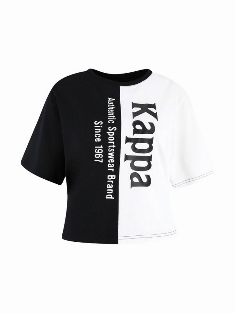 Tricou Kappa W Tee 46-48 Negru Femei photo 1