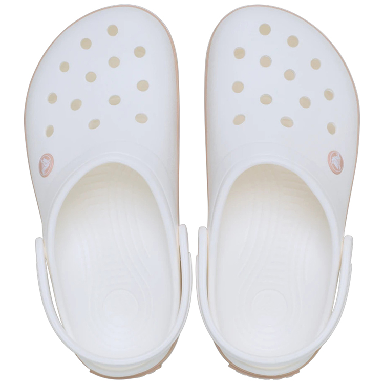 Шлепанцы Crocs Crocband / Женский / 38-39 / Белый photo 4