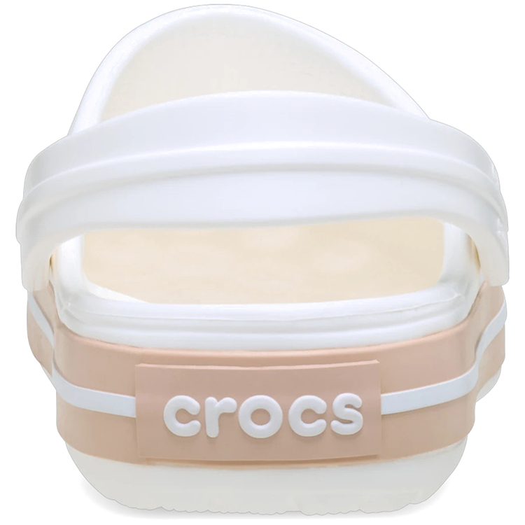 Шлепанцы Crocs Crocband / Женский / 38-39 / Белый photo 5