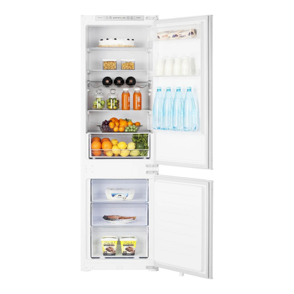 Frigider cu doua usi Hisense RIB312F4AWE / 246 l / 177.2 cm / F / Alb photo 2