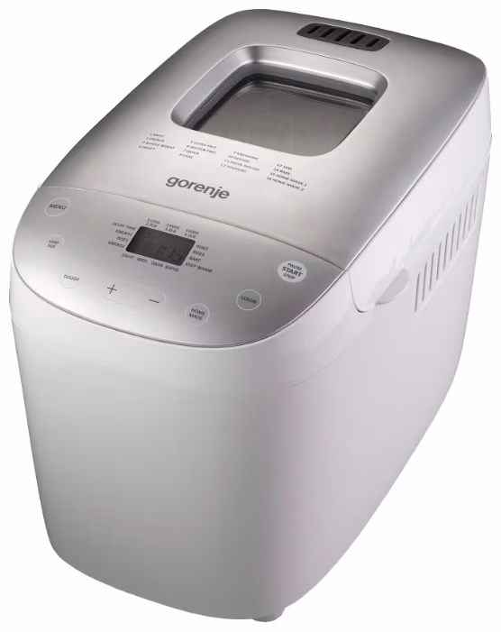 Хлебопечь Gorenje BM1600WG, 850 Вт, Серый 