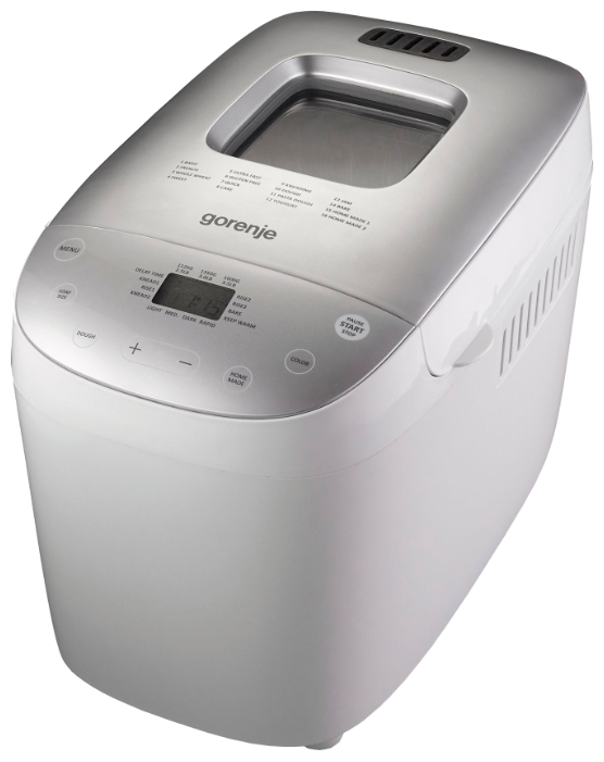 Хлебопечь Gorenje BM1600WG, 850 Вт, Серый photo 1