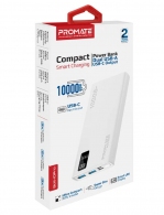 Внешний аккумулятор Promate BOLT-10 Pro White thumbnav 3