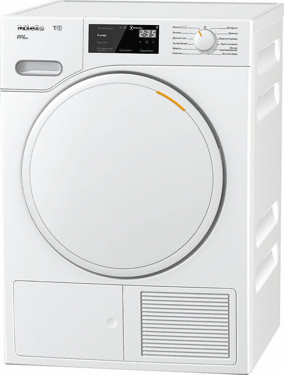 Masina de uscat rufe Miele TWE620WP / 8 kg / A+++ / Alb lotos photo 1