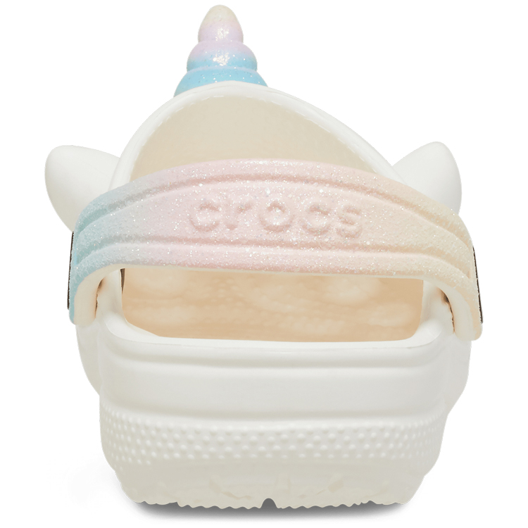 Шлепанцы Crocs Classic IAM Rainbow Unicorn CgT / Женский / 20-21 / Белый photo 5