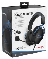 Casti gaming cu microfon HyperX Cloud Alpha S Headset(HX-HSCAS-BL/WW) thumbnav 4