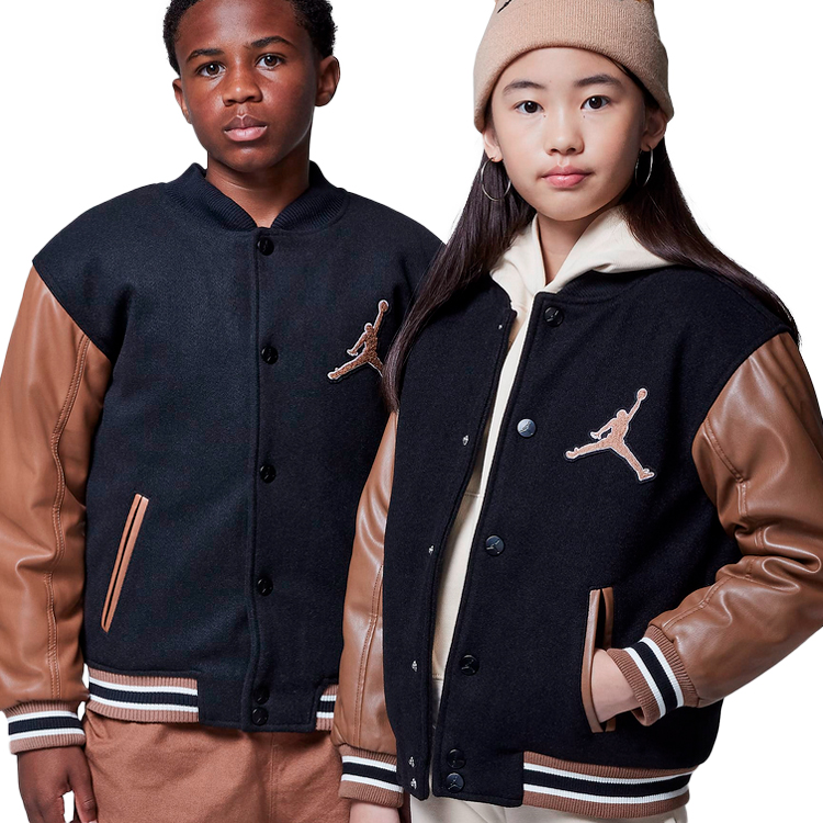 Куртка Nike JORDAN VARSITY / Мужской / M / Черный/Коричневый photo 2