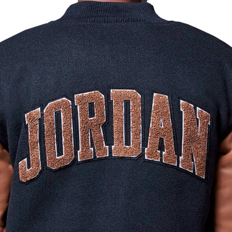 Куртка Nike JORDAN VARSITY / Мужской / M / Черный/Коричневый photo 5