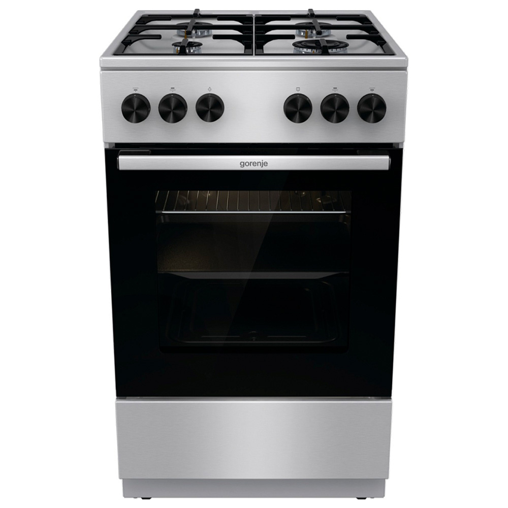 Газовая плита Gorenje GG5A11XF / 4 конфорок / 50 см / Нержавеющая сталь photo 1 Газовая плита Gorenje GG5A11XF / 4 конфорок / 50 см / Нержавеющая сталь photo 1