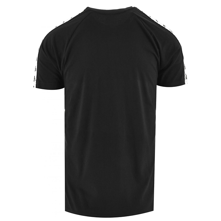 Футболка мужская Kappa 222 BANDA COEN SLIM            S Черный photo 2
