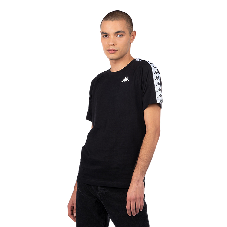 Футболка мужская Kappa 222 BANDA COEN SLIM            S Черный photo 3