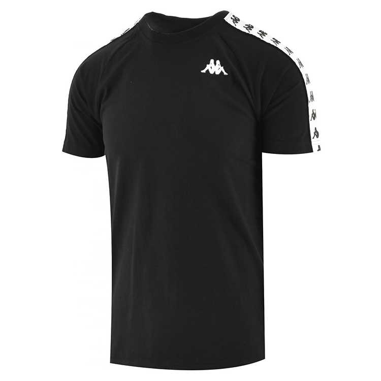 Футболка мужская Kappa 222 BANDA COEN SLIM            S Черный photo 4