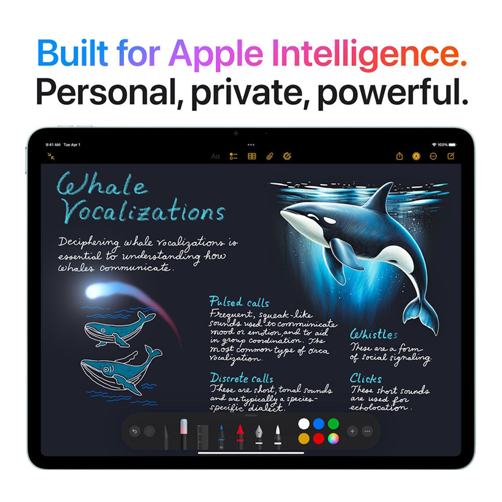 Планшет Apple iPad Air 2025 11 дюймов / Wi-Fi / 8 ГБ / 128ГБ / Space Grey photo 2