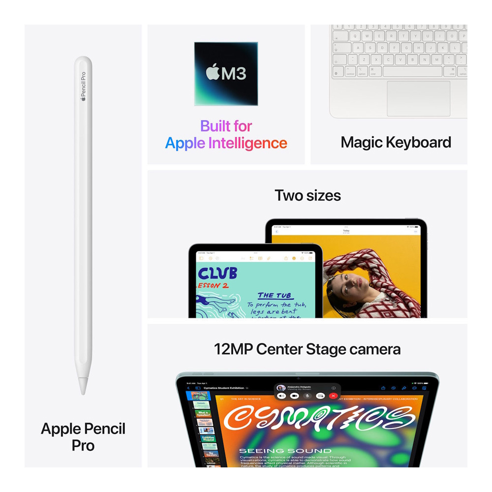 Tableta Apple iPad Air 2025 11 inch / Wi-Fi / 8 GB / 256GB / Blue photo 5