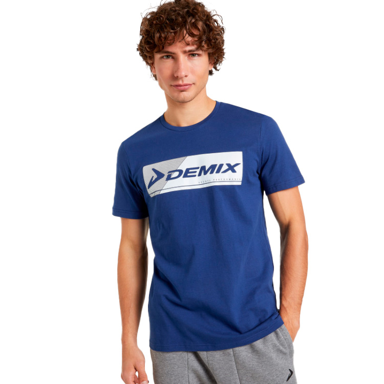 Футболка мужская Demix TEE 48 Синий photo 3