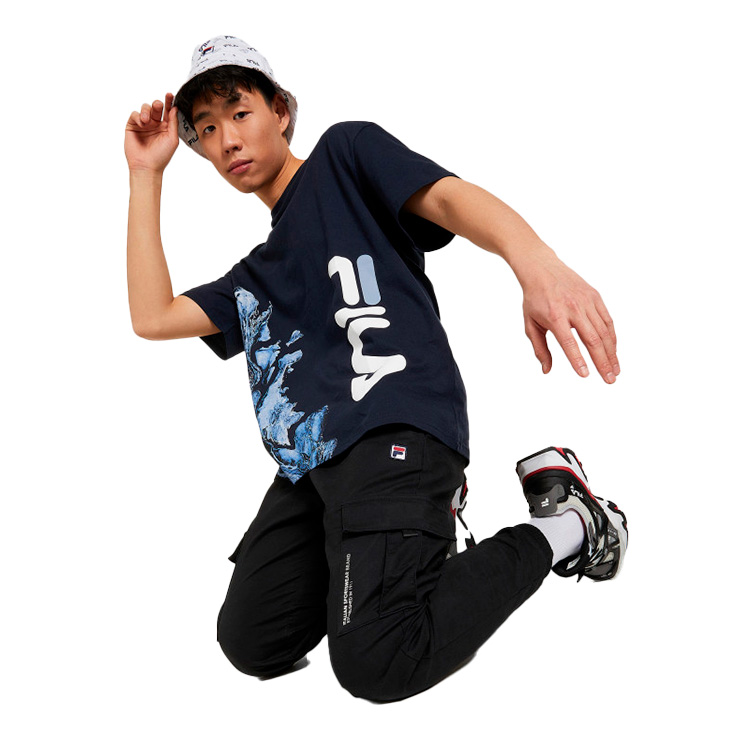 Футболка мужская Fila TEE 50 Синий photo 2