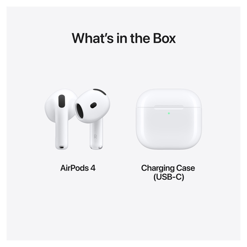 Наушники Apple AirPods 4 Белый Беспроводные / Дом и Офис / Белый photo 3