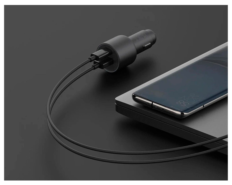 Incarcator auto p/u telefon mobil Xiaomi Mi 67W (USB-A+Type-C) 43907 photo 4