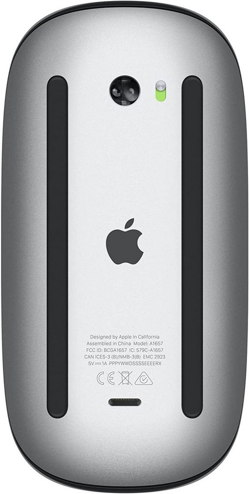 Mouse fara fir Apple Magic Mouse (MMMQ3ZM) Sur cu negru / Optic / Sur cu negru photo 4