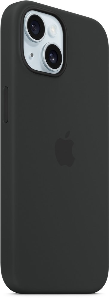 Husa Pentru smartphone Apple iPhone 15 Silicone Case Black (MT0J3ZM) Negru photo 3