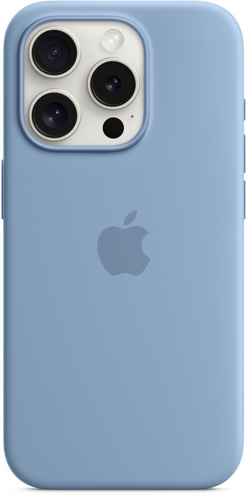 Husa Apple iPhone 15 Pro Silicone Case Winter Blue (MT1L3ZM) photo 