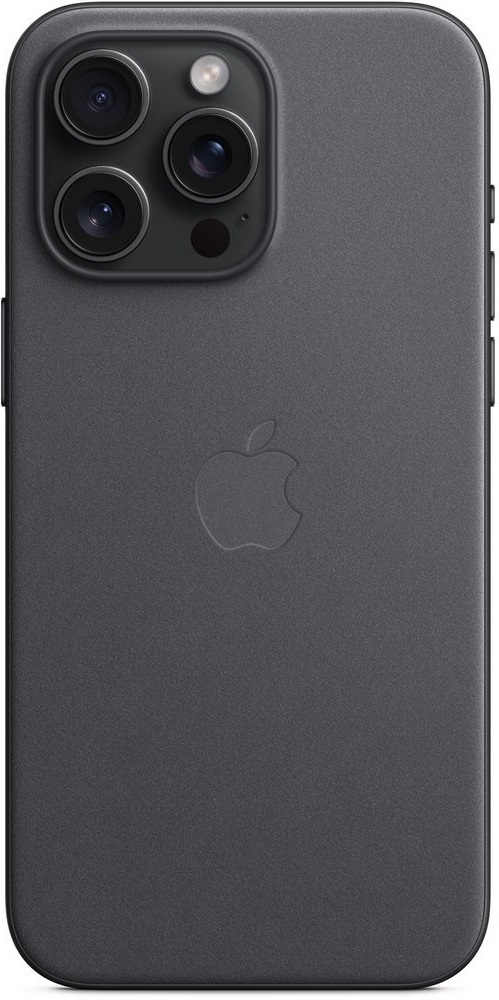 Husa Apple iPhone 15 Pro Max FineWoven Case Black (MT4V3ZM) photo Husa Apple iPhone 15 Pro Max FineWoven Case Black (MT4V3ZM) photo