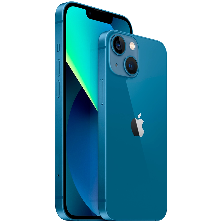 Smartphone iPhone 13 128 GB Albastru (Refurbrished) Grade A photo 2