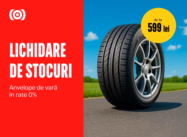 Lichidare stoc anvelope de vara – reduceri pana la 50%! Lichidare stoc anvelope de vara – reduceri pana la 50%!