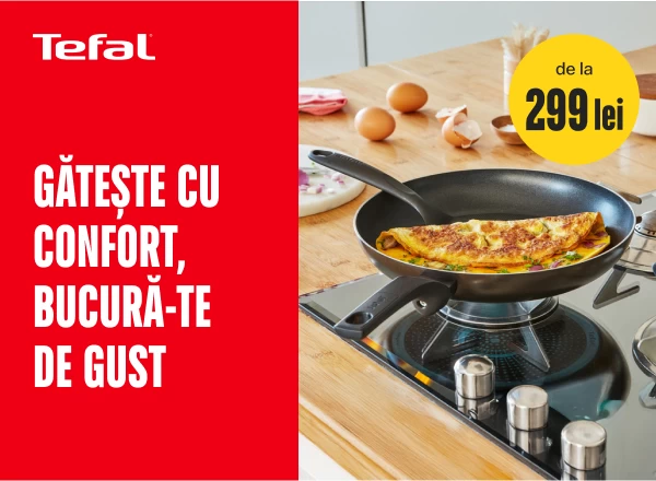Înoim bucătăria cu Tefal: reduceri la veselă și accesorii