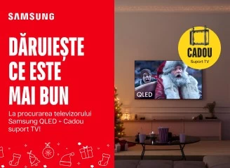 Cumpărați un televizor Samsung și primiți în cadou suport TV!