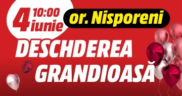 Deschiderea grandioasă în or. Nisporeni!