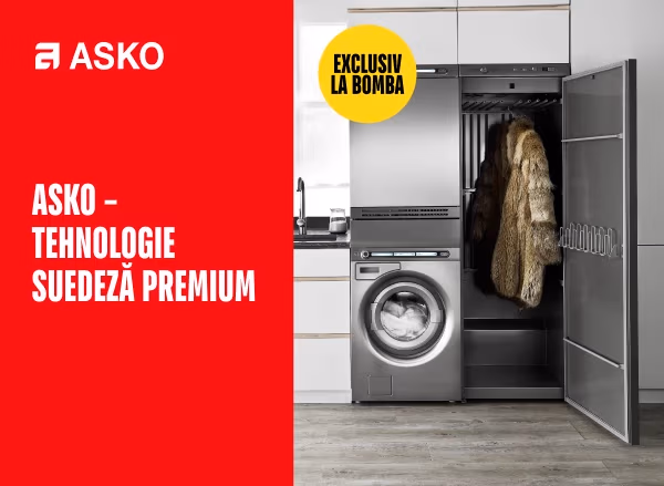 ASKO – electrocasnice premium care te așteaptă! ASKO – electrocasnice premium care te așteaptă!
